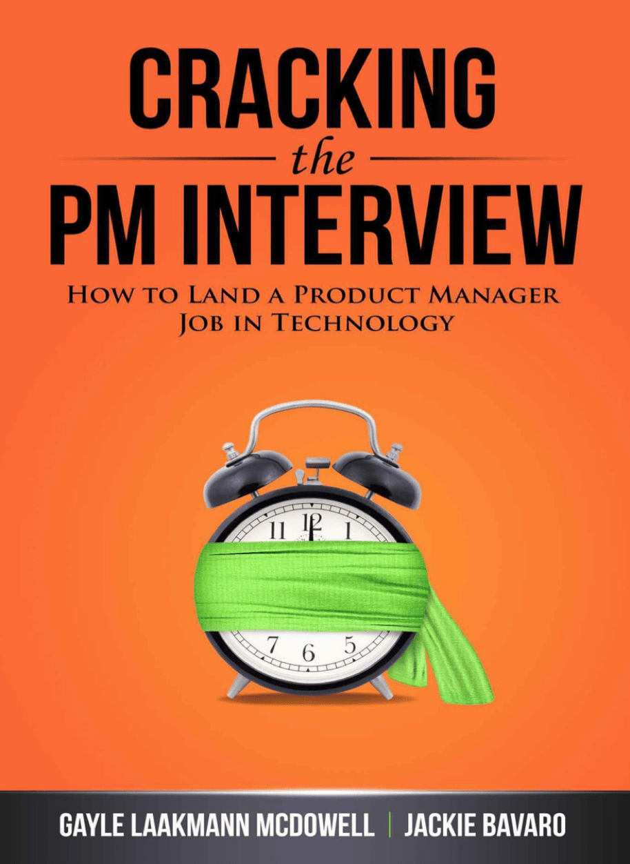 Cracking the PM Interview book