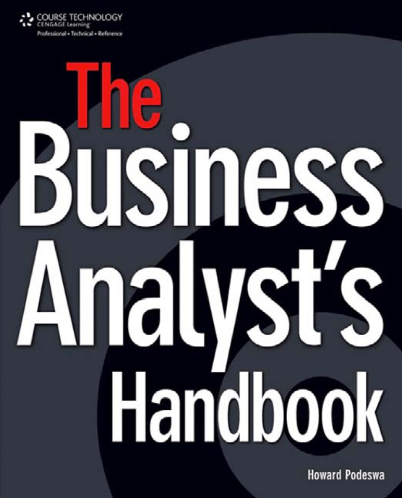 THE BUSINESS ANALYST’S HANDBOOK book