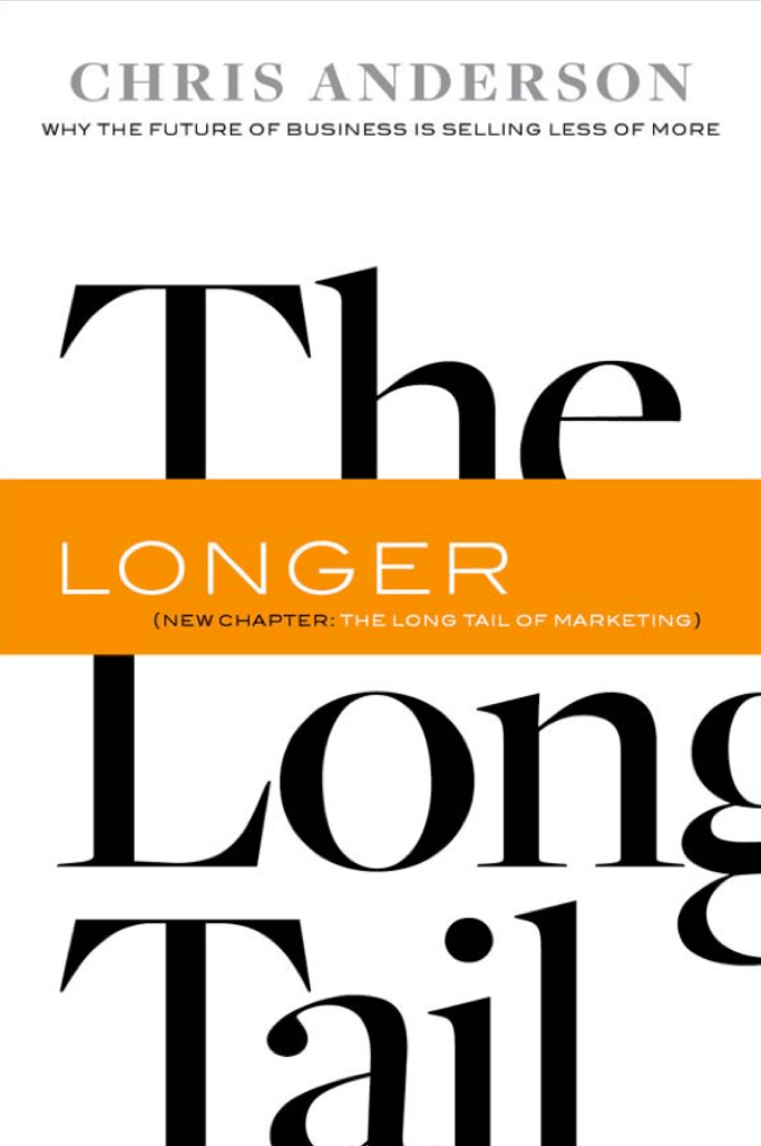 THE LONG TAIL. Why the Future of Business Is Selling Less of More book