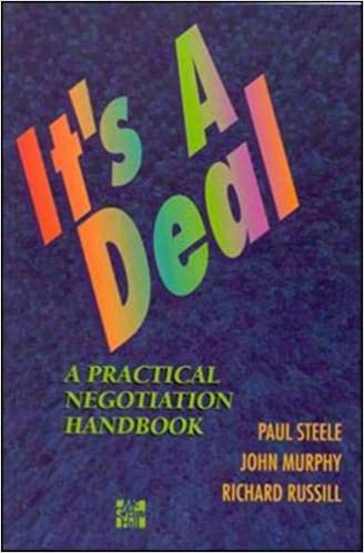 It’s a Deal : Practical Negotiation Handbook read online at BusinessBooks.cc