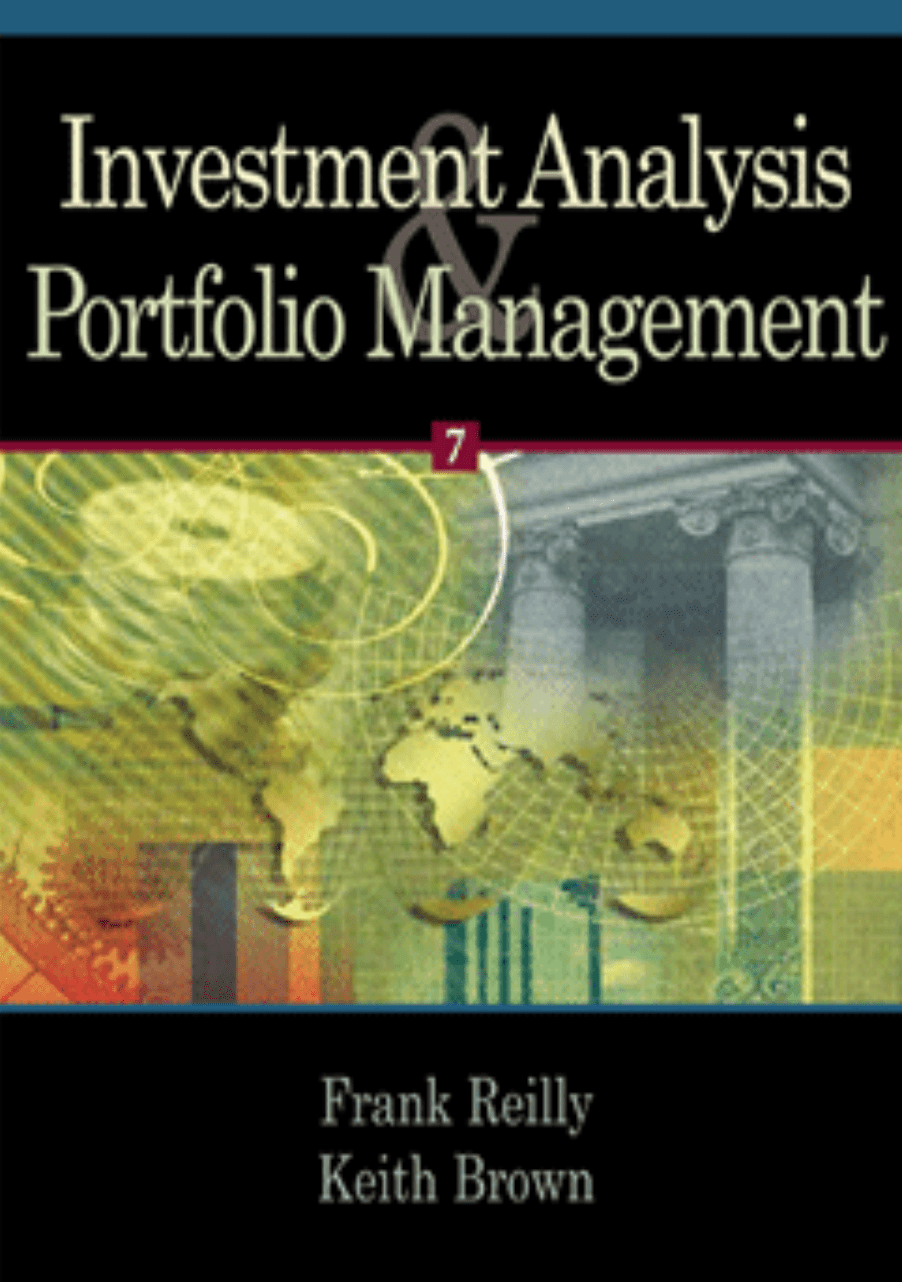 Investment Analysis And Portfolio Management book