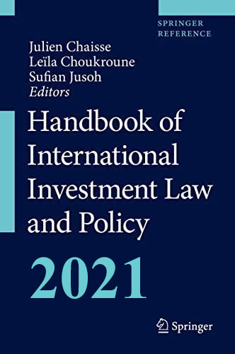 Handbook of International Investment Law and Policy book