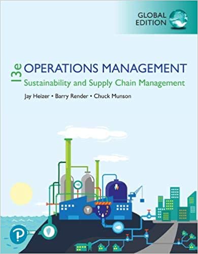 Operations Management: Sustainability and Supply Chain Management book