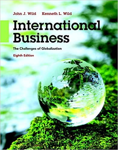 International Business: The Challenges of Globalization book