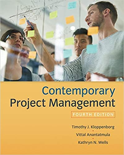 Contemporary Project Management 4th Ed book