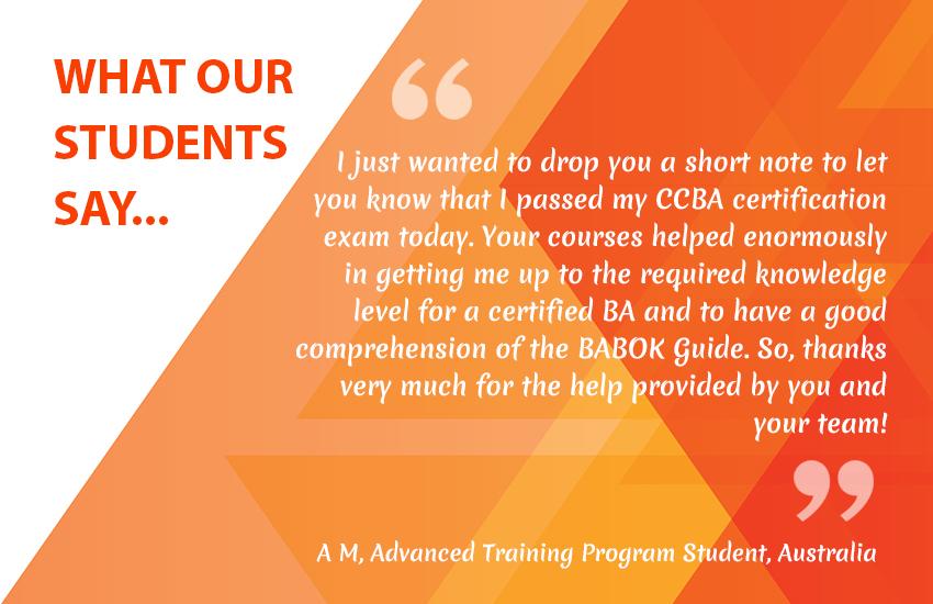 CCBA Certifications Study Guide